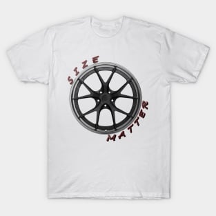 Size Matter, Wheel Type 1 T-Shirt